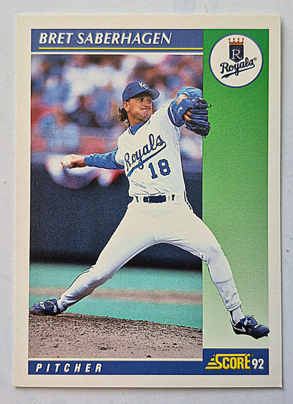 Bewertung '92 Bob Scanlan Pitcher Chicago Cubs #285 Baseballkarte Fast Neuwertig