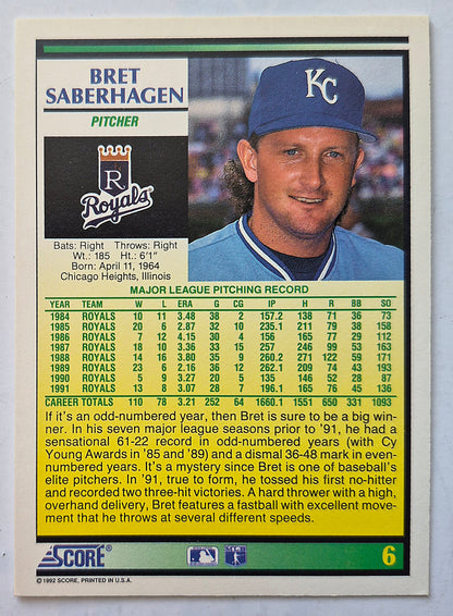 Bewertung '92 Bob Scanlan Pitcher Chicago Cubs #285 Baseballkarte Fast Neuwertig