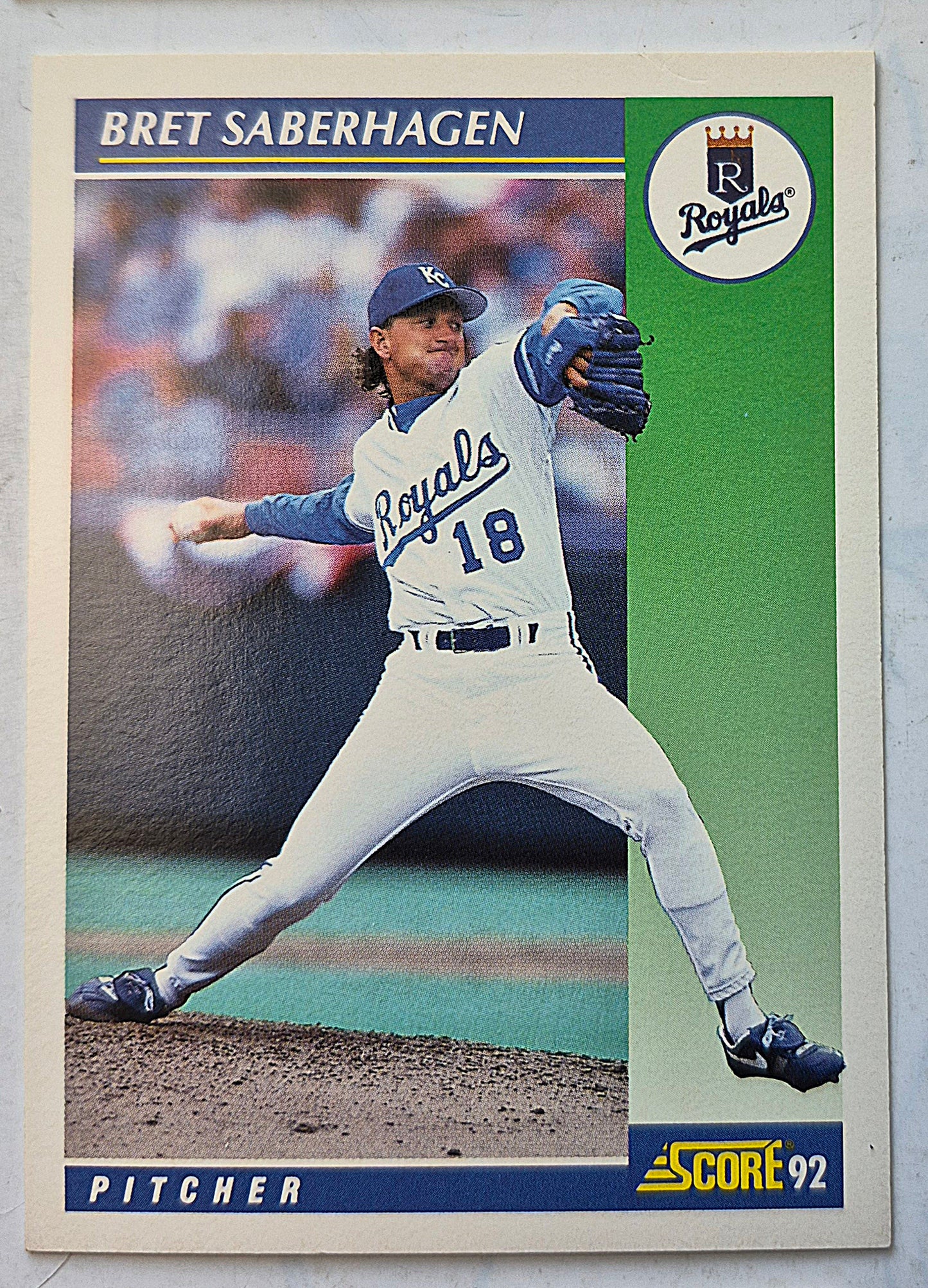 Bewertung '92 Bob Scanlan Pitcher Chicago Cubs #285 Baseballkarte Fast Neuwertig