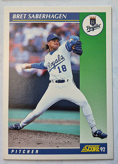 Bewertung '92 Bob Scanlan Pitcher Chicago Cubs #285 Baseballkarte Fast Neuwertig