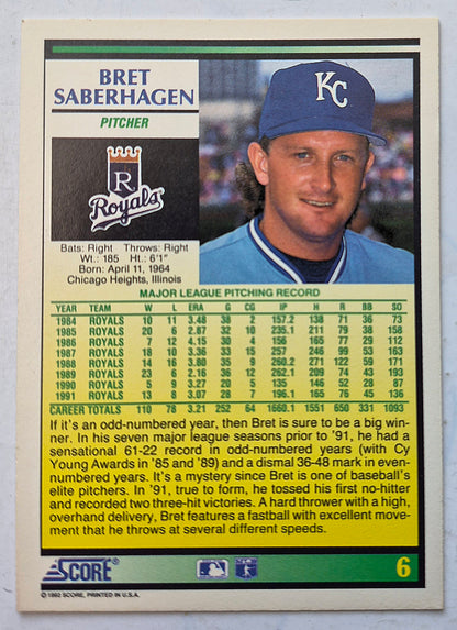 Bewertung '92 Bob Scanlan Pitcher Chicago Cubs #285 Baseballkarte Fast Neuwertig