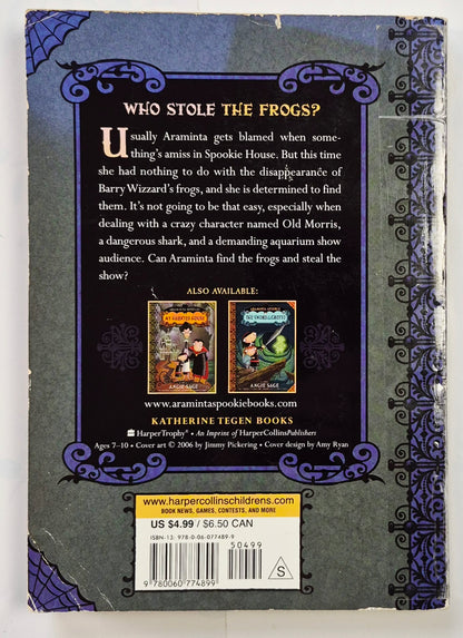 Araminta Spookie: Froschalarm von Angie Sage (Gut, 2009, Taschenbuch, 210 Seiten, HarperCollins Children)