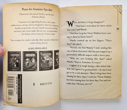 Araminta Spookie: Froschalarm von Angie Sage (Gut, 2009, Taschenbuch, 210 Seiten, HarperCollins Children)