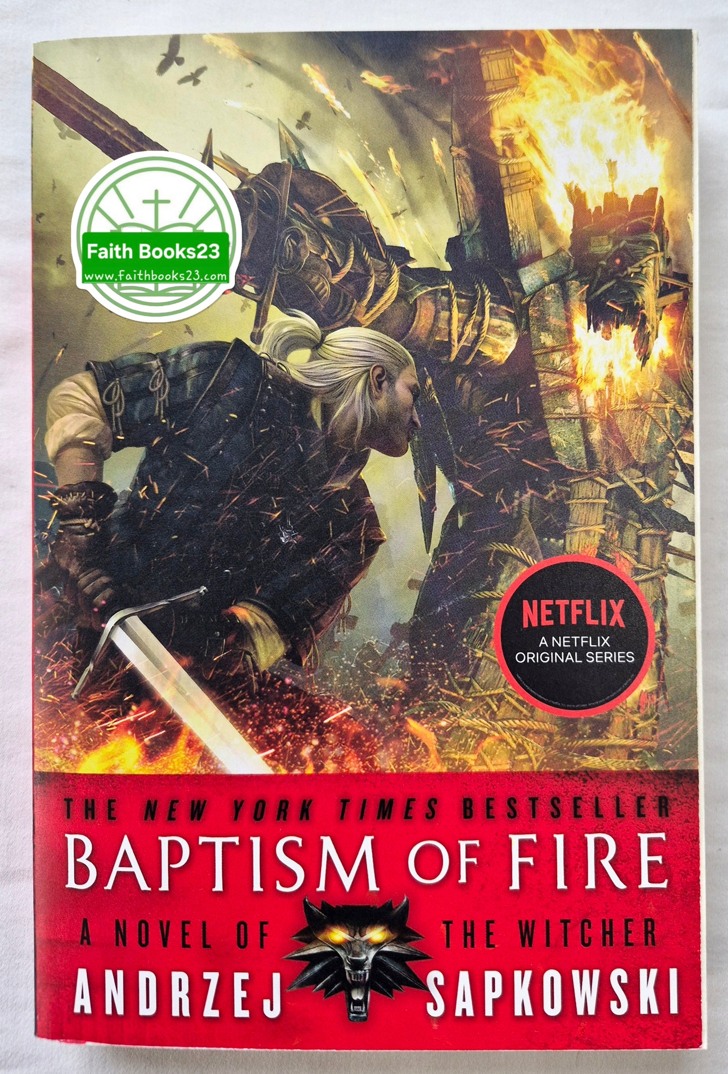 The Witcher: Feuertaufe #3 von Andrzej Sapkowski (Sehr gut, 2014, TB, 389 S., Orbit Books)