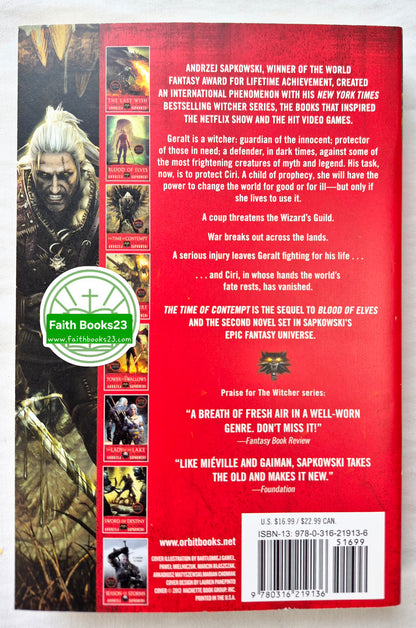 The Witcher: Die Zeit der Verachtung #2 von Andrzej Sapkowski (Sehr gut, 2013, Taschenbuch, 347 Seiten, Orbit Books)
