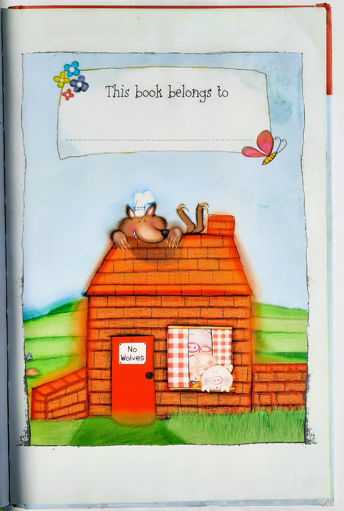 The Three Little Pigs by Katie Saunders (Good, 2013, HC, Make Believe Ideas Ready to Read)