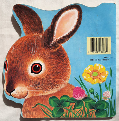 The Bunny Book by Richard Scarry (Good, 1987, Pbk, A Golden Super Shape Book)