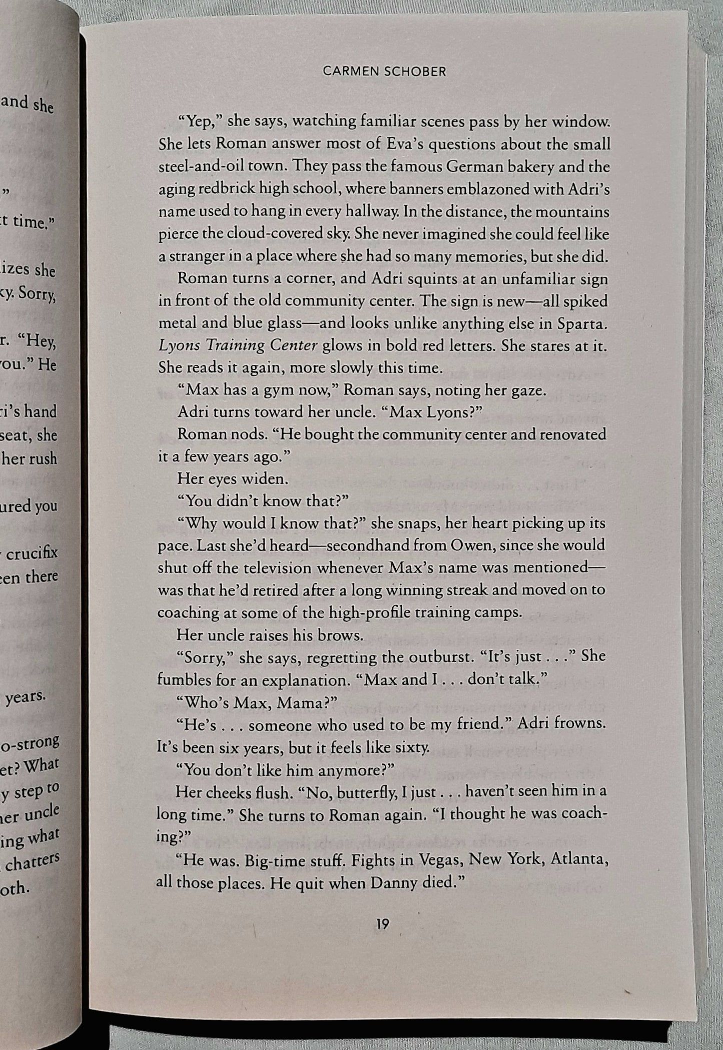 After She Falls by Carmen Schober (New w/damage, 2021, Pbk, 344 pages, Bethany House)
