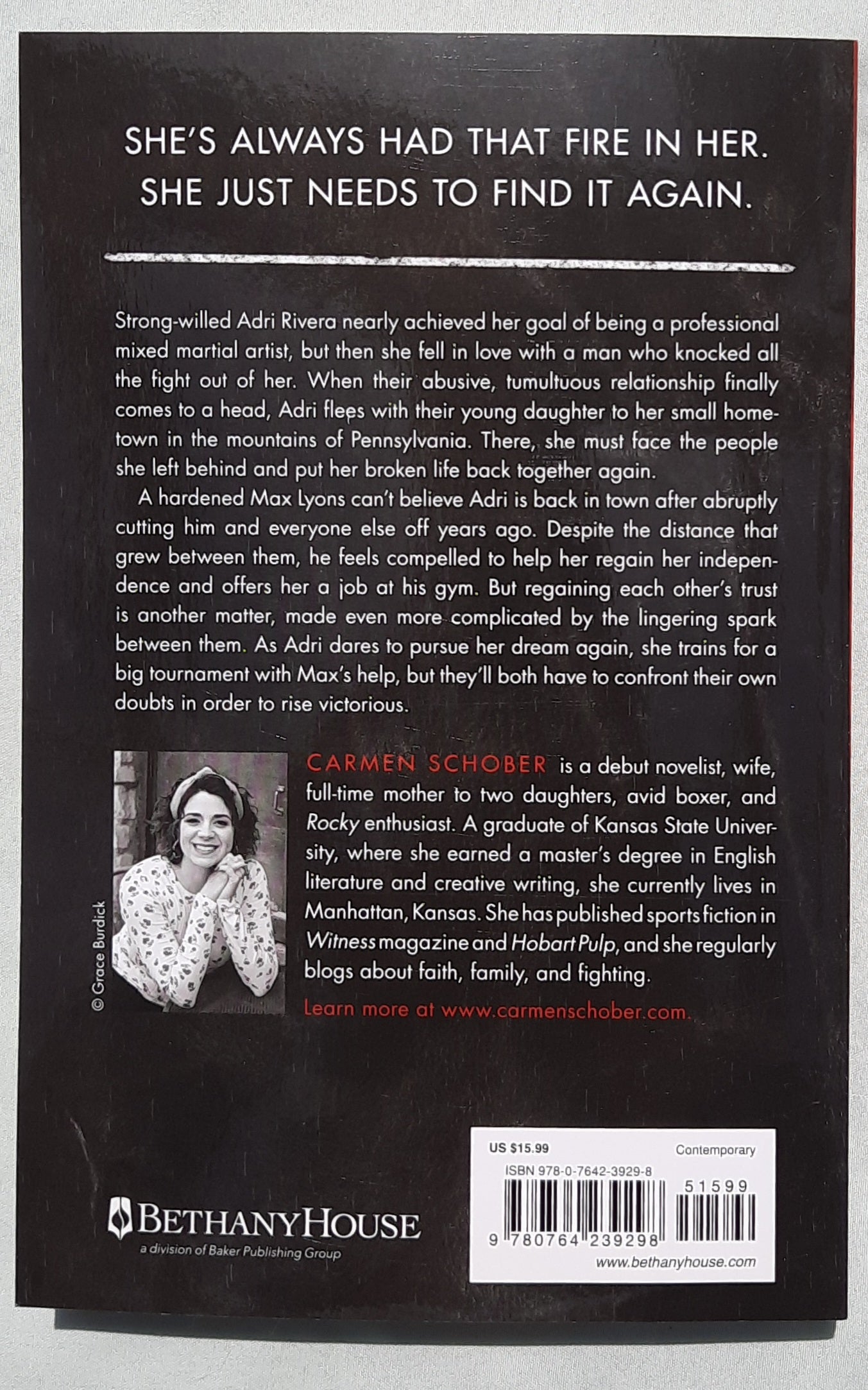 After She Falls by Carmen Schober (New w/damage, 2021, Pbk, 344 pages, Bethany House)
