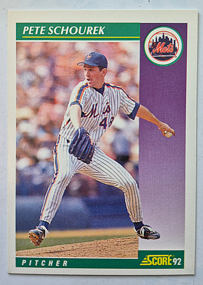 Bewertung '92 Bob Scanlan Pitcher Chicago Cubs #285 Baseballkarte Fast Neuwertig