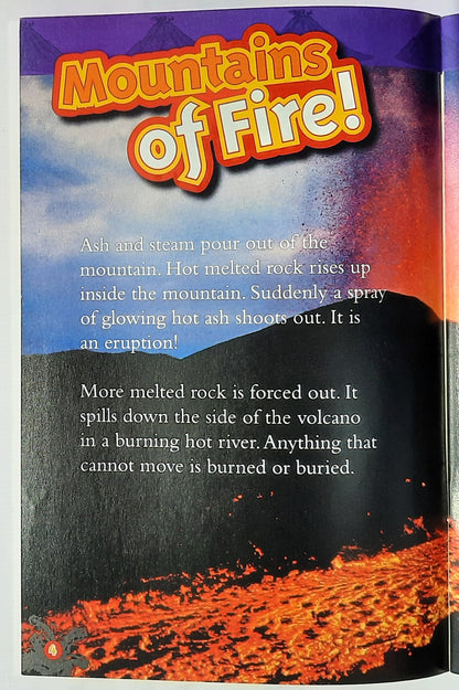 National Geographic Kids: Volcanoes! by Anne Schreiber (New, 2008, Pbk, 32 pages, Scholastic)