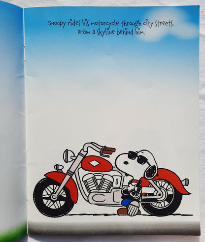 Peanuts Snoopy Loves to Doodle by Charles M. Schulz (Braum's Kid's Meal, Like new, 2022, Pbk, 17 pages, Peanuts Worldwide)
