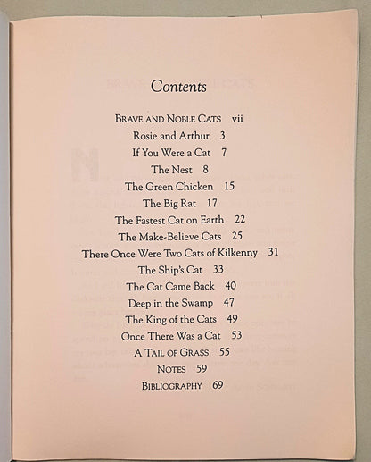 Stories to Tell a Cat by Alvin Schwartz; Catherine Huerta (Good, 1992, Pbk, 72 pages, Trumpet Club)