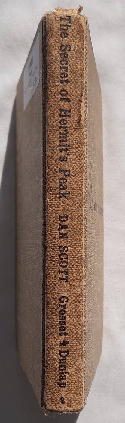 The Secret of Hermit's Peak by Dan Scott (Bret King Mystery, Very good, 1960, HC, 181 pages, Grosset & Dunlap)