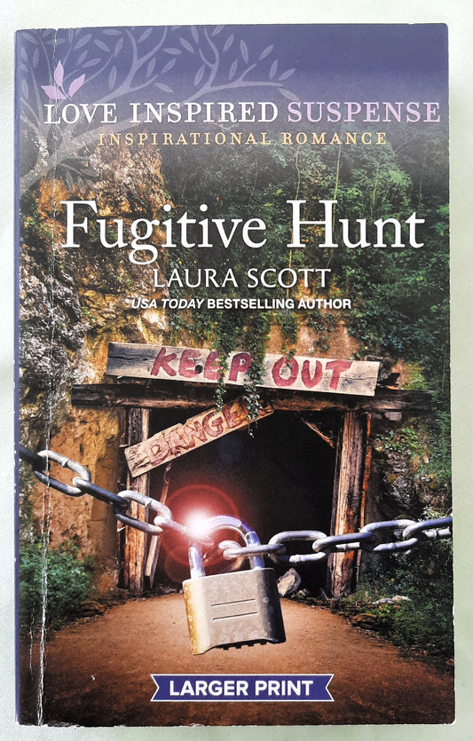 Fugitive Hunt #6 by Laura Scott (Love Inspired Suspense, Very Good, 2022, Pbk, 281 pages, Harlequin)