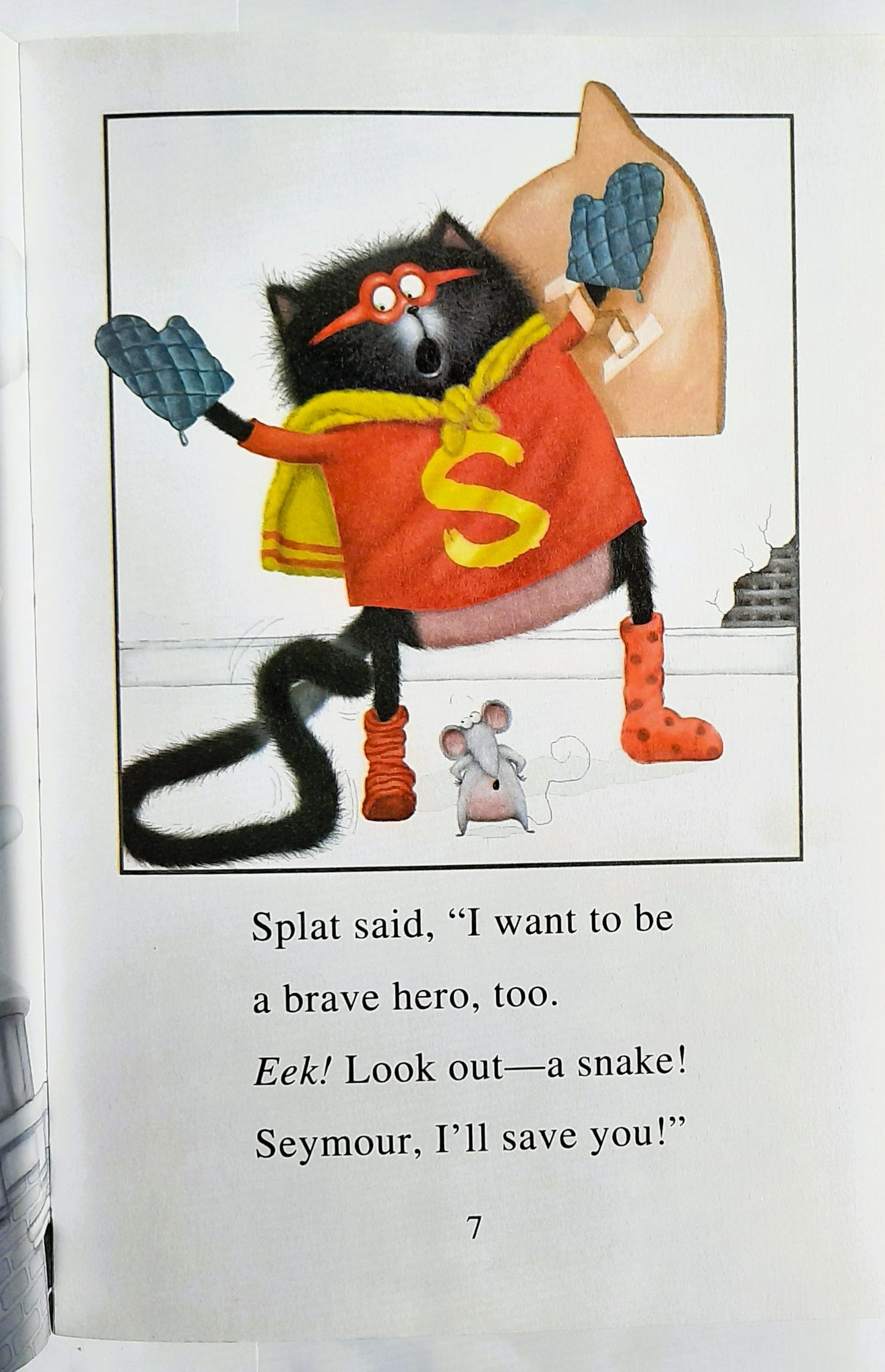 Splat the Cat Takes the Cake by Rob Scotton (Like New, 2014, Pbk, 32 pages, Scholastic I Can Read Level 1)