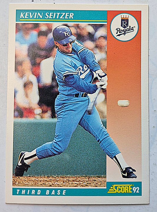 Bewertung '92 Bob Scanlan Pitcher Chicago Cubs #285 Baseballkarte Fast Neuwertig
