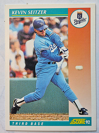 Bewertung '92 Bob Scanlan Pitcher Chicago Cubs #285 Baseballkarte Fast Neuwertig