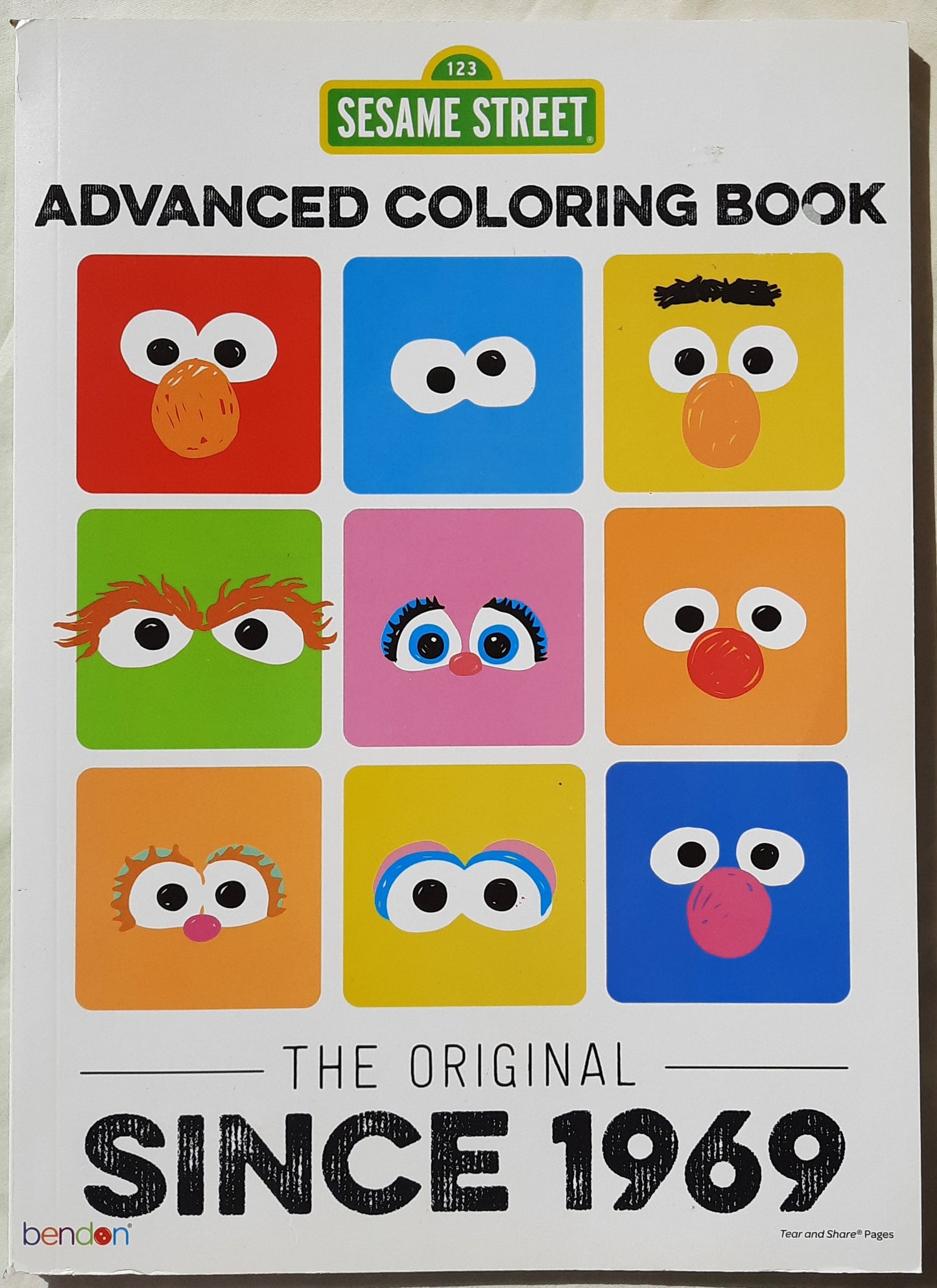 Sesame Street Advanced Coloring Book by Bendon (Good, 2019, Pbk)