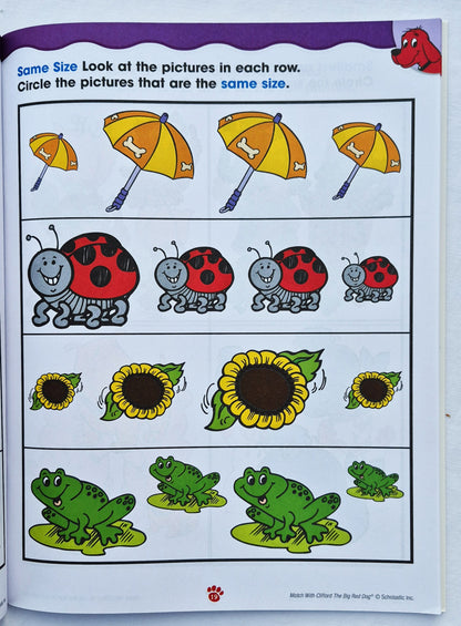 Match With Clifford the Big Red Dog: Aktivitäten zum Aufbau feinmotorischer Fähigkeiten und zum Erlernen grundlegender Konzepte von Karen Sevaly (Neu, 2015, Pbk, 48 Seiten, Scholastic)