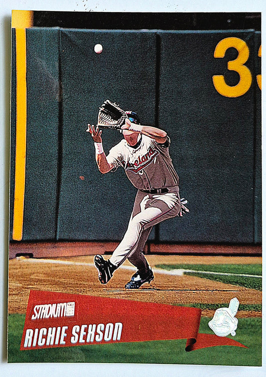 Sexson Richie Cleveland Indians Outfield #21 Topps 2000 Stadium Club Baseball Card