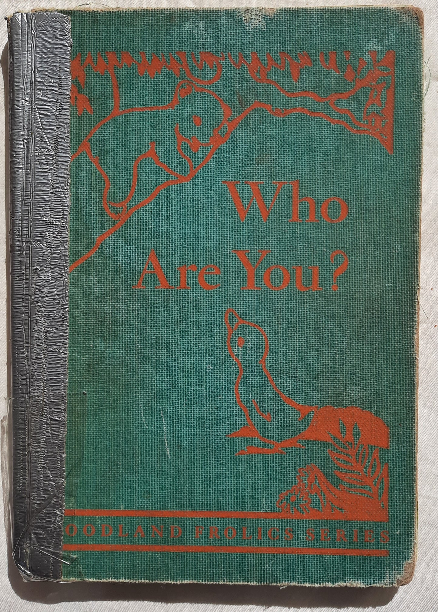 Who Are You? by Adda Mai Sharp; Epsie Young (Woodland Frolics Series: Acceptable, 1947, HC, 48 pages, The Steck Co.)