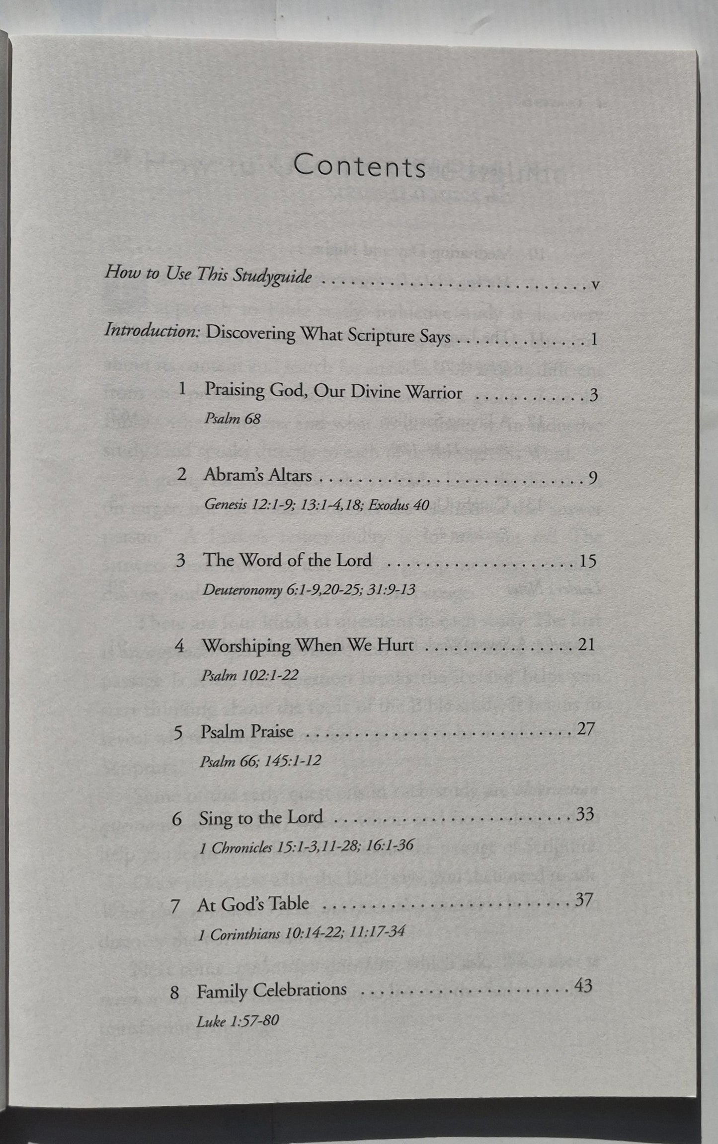 Worship: Discovering What Scripture Says by Larry Sibley (Good, 2001, Pbk, 99 pages, Shaw Books)