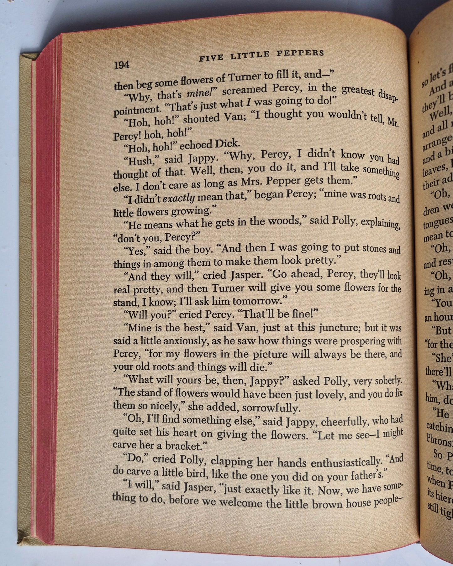 The Five Little Peppers and How They Grew by Margaret Sidney (Good, 1951, HC, 237 pages, Whitman Publishing)