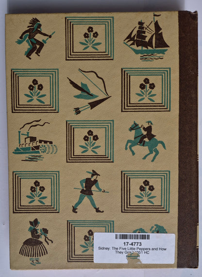 The Five Little Peppers and How They Grew by Margaret Sidney (Good, 1951, HC, 237 pages, Whitman Publishing)