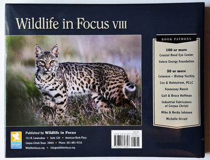 Wildlife in Focus VIII editors David Sikes; Crystal Mead; Brenda Weathered (Very good, 2016, HC, 188 pgs, Grunwald Printing)