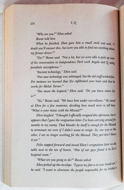 I.Q.: Independence Hall #1 by Roland Smith (Very good, 2009, Pbk, 293 pages, Scholastic)