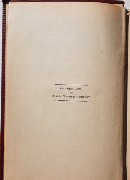 The Revelation Explained by F. G. Smith (Good, 1908, HC, 460 pages, Gospel Trumpet Company) RARE Edition!