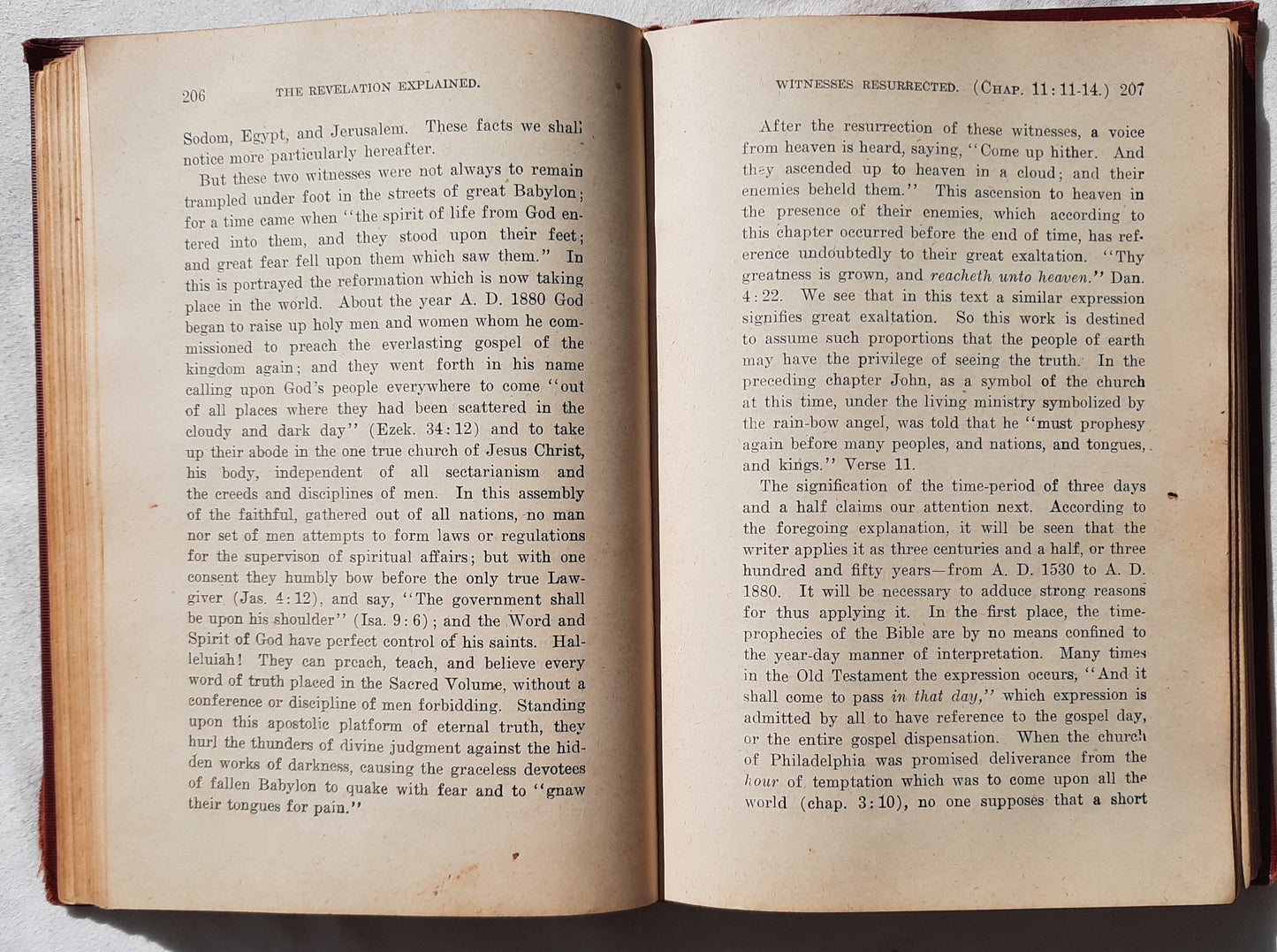 The Revelation Explained by F. G. Smith (Good, 1908, HC, 460 pages, Gospel Trumpet Company) RARE Edition!