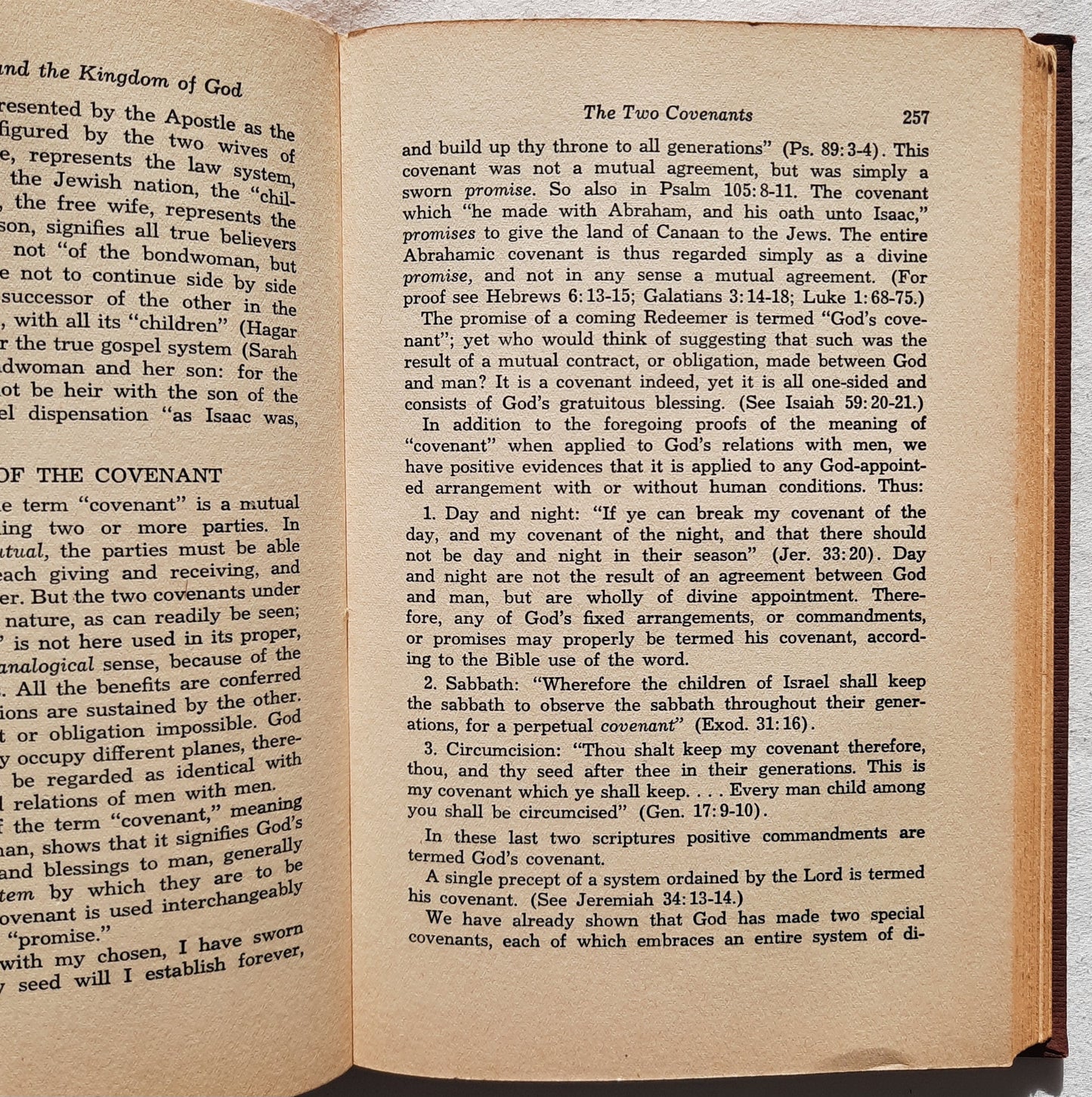 What the Bible Teaches: A Systematic Presentation of the Fundamental Principles of Biblical Truth by F. G. Smith (Good, 1947, HC, 365 pages, The Warner Press)