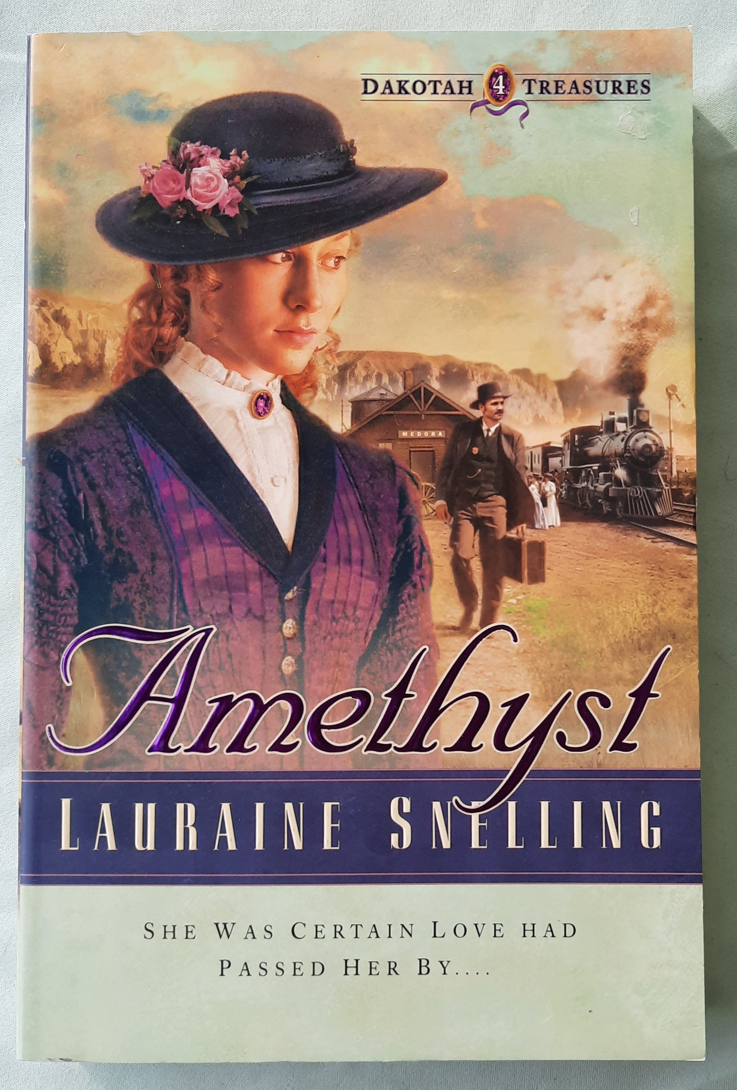 Amethyst by Lauraine Snelling (Dakotah Treasures #4, Very good, 2005, Pbk, 320 pages, Bethany House)