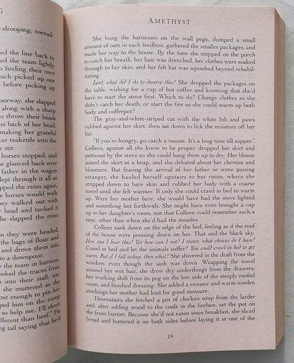 Amethyst by Lauraine Snelling (Dakotah Treasures #4, Very good, 2005, Pbk, 320 pages, Bethany House)