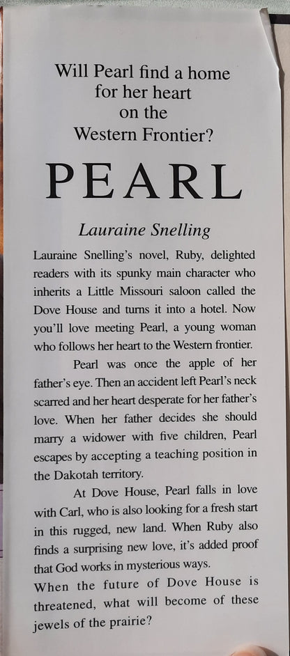 Pearl by Lauraine Snelling (Dakotah Treasures #2, Very good, 2004, HC, 318 pages, Bethany House)