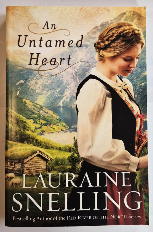 An Untamed Heart by Lauraine Snelling (Red River of the North #1, Very good, 2013, Pbk, 348 pages, Bethany House)
