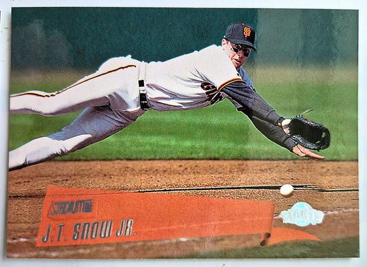 Snow J.T. Jr. San Francisco Giants 1st Base #147 Topps 2000 Stadium Club Baseball Card