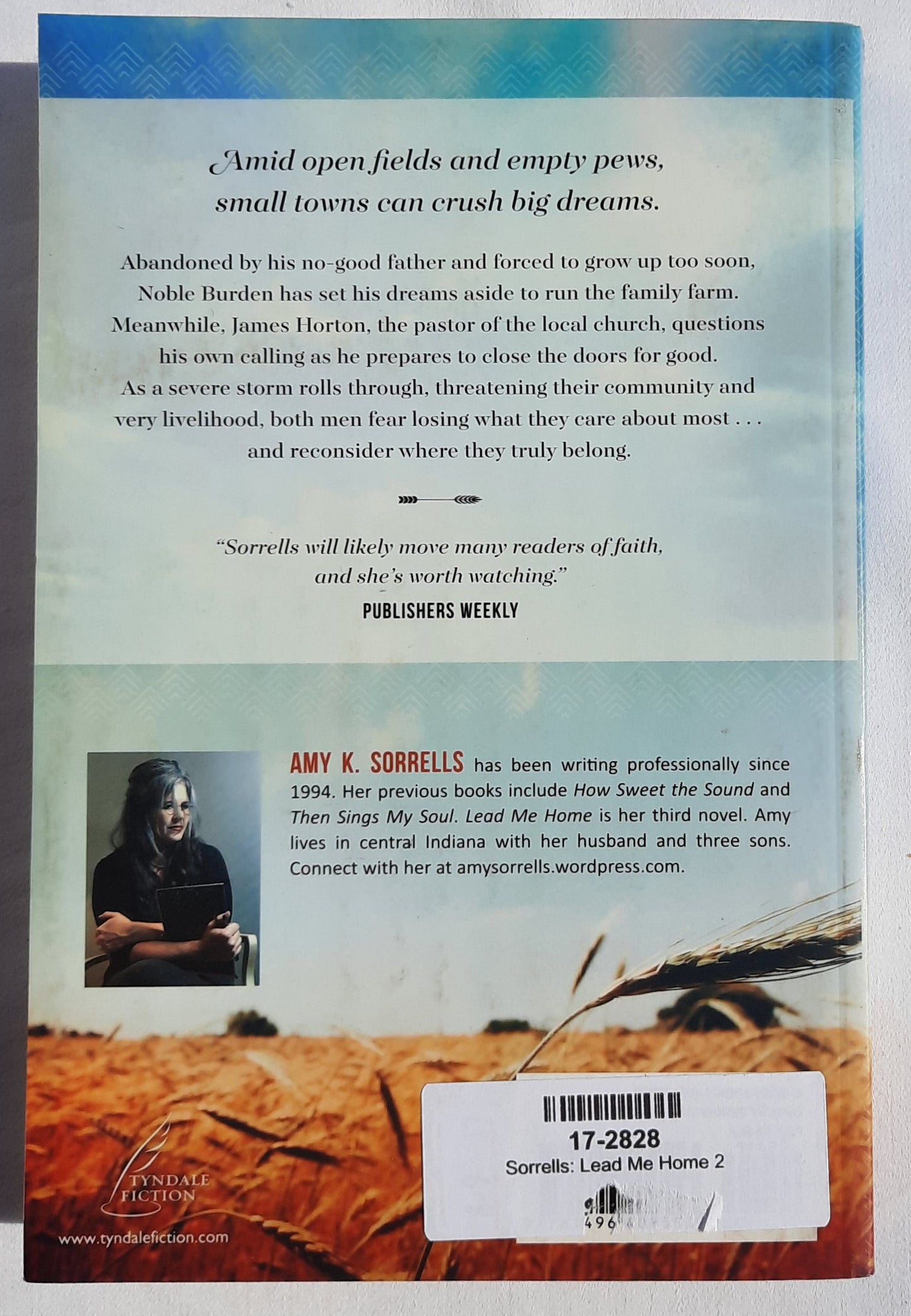 Lead Me Home von Amy K. Sorrells (Neu, 2016, TB, 384 Seiten, Tyndale House)