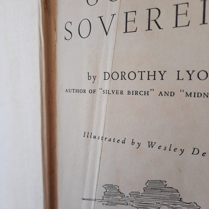 Golden Sovereign by Dorothy Lyons; Wesley Dennis (Good, 1946, HC, 259 pages, Harcourt, Brace and Company)