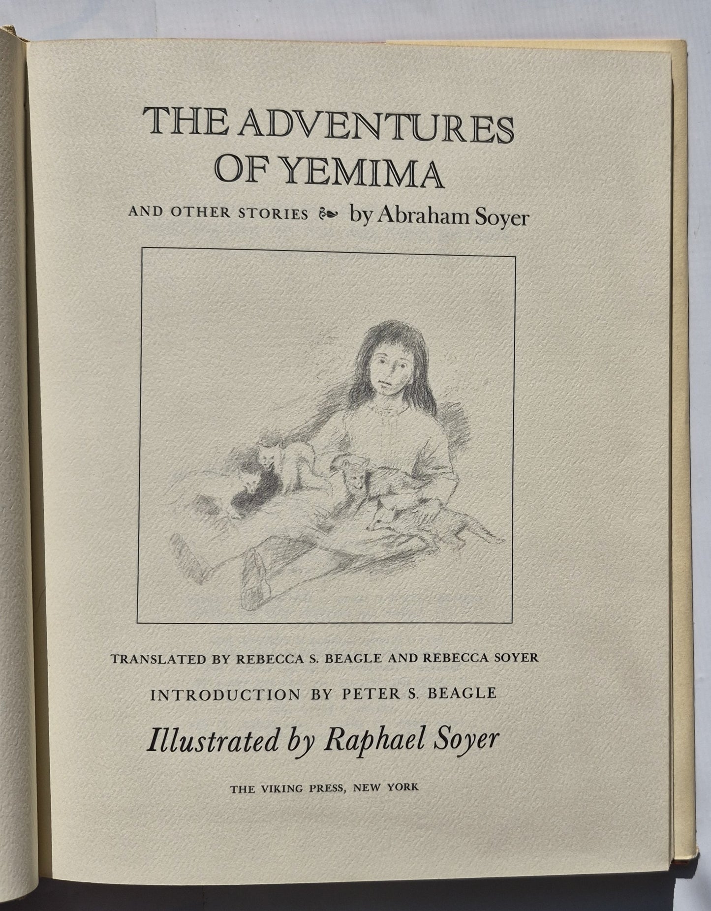 Die Abenteuer der Jemima und andere Geschichten von Abraham Soyer (Sehr gut, 1979, HC, 70 Seiten, The Viking Press)