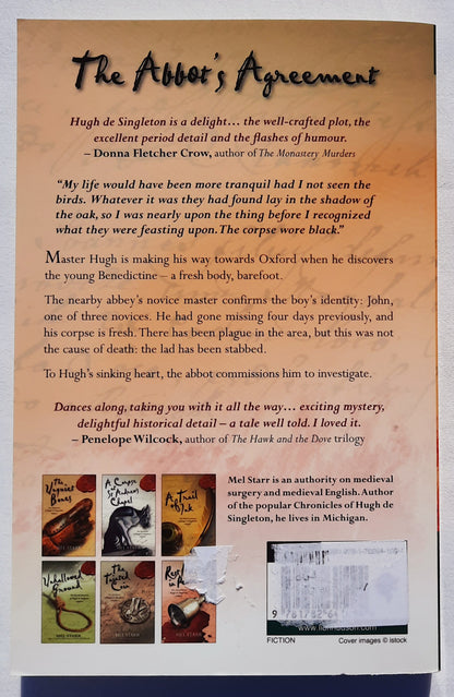 The Abbot's Agreement von Mel Starr (Hugh de Singleton #7, Neu, 2014, Taschenbuch, 256 Seiten, Lion Fiction)