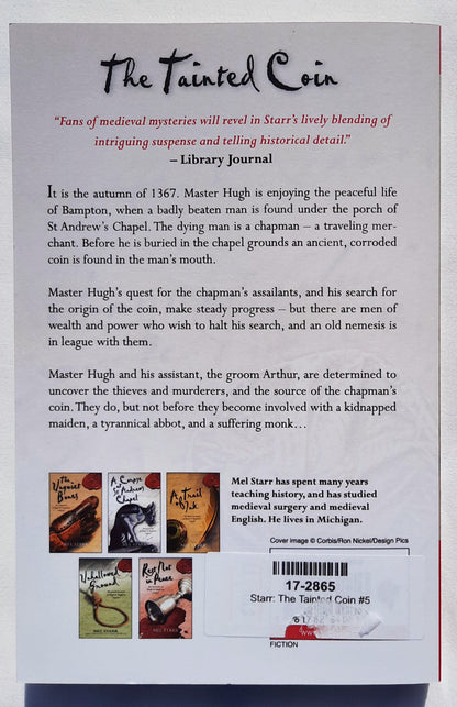 The Tainted Coin von Mel Starr (Hugh de Singleton #5, Neu, 2013, broschiert, 240 Seiten, Lion Fiction)