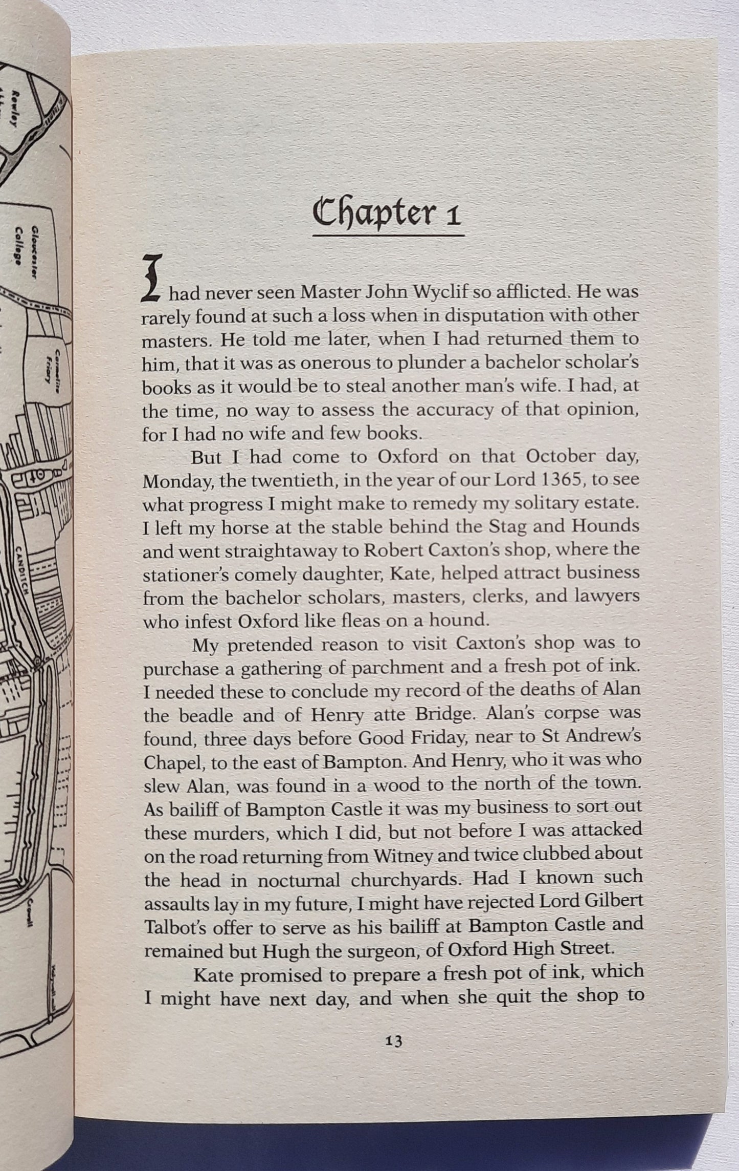 A Trail of Ink by Mel Starr (Hugh de Singleton #3, New, 2013, Pbk, 240 pages, Lion Fiction)
