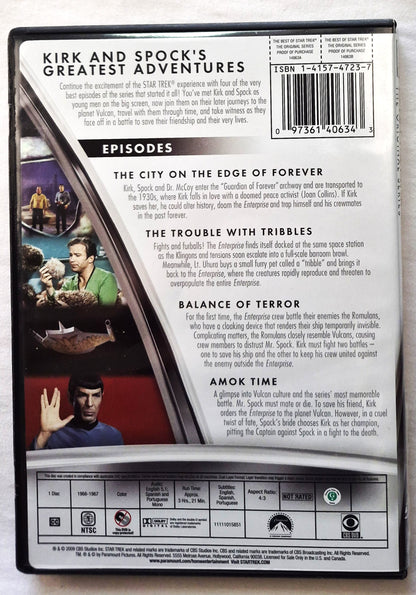 The Best of Star Trek The Original Series DVD WIE NEU 2009 CBS Studios NR NTSC