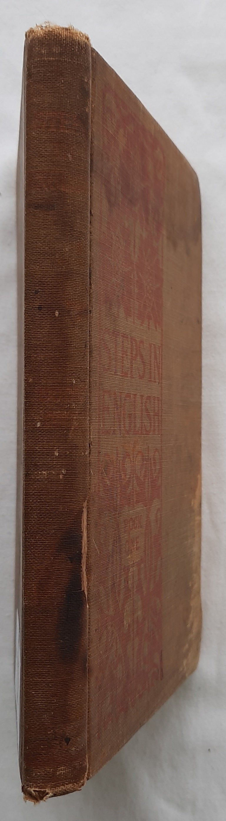 Steps In English Book One by John Morrow (Poor, 1903, HC, 244 pages, American Book Co.)