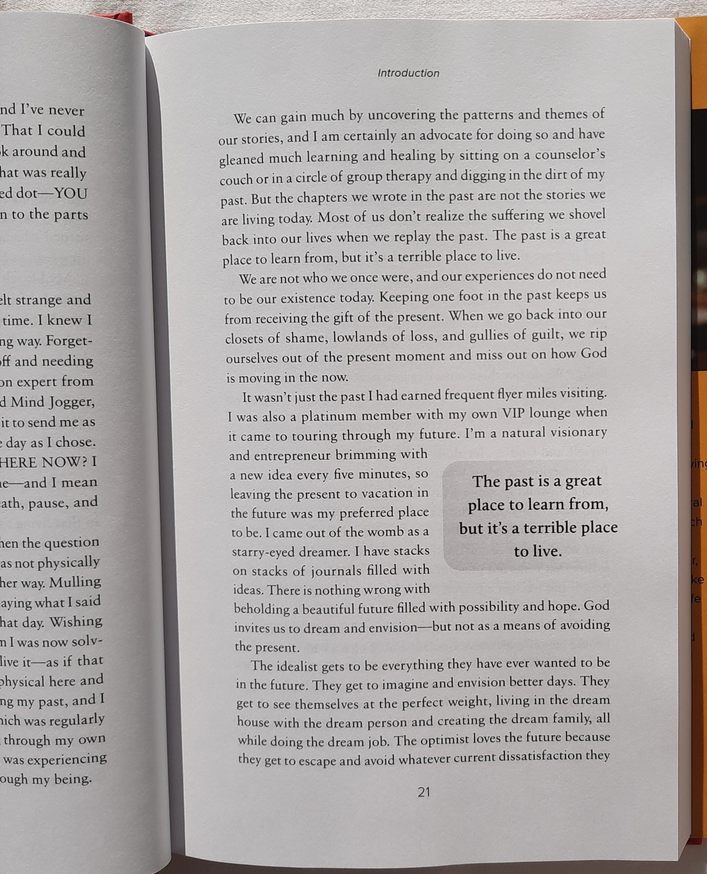 What's Here Now? How to Stop Rehashing the Past and Rehearsing the Future and Start Receiving the Present by Jeanne Stevens (New, 2022, HC, 249 pages, Revell)