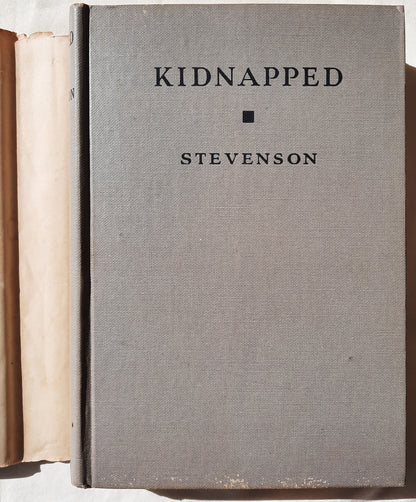 Kidnapped by Robert Louis Stevenson (Good, 1926, HC, 250 pages, Saalfield Publishing Co)