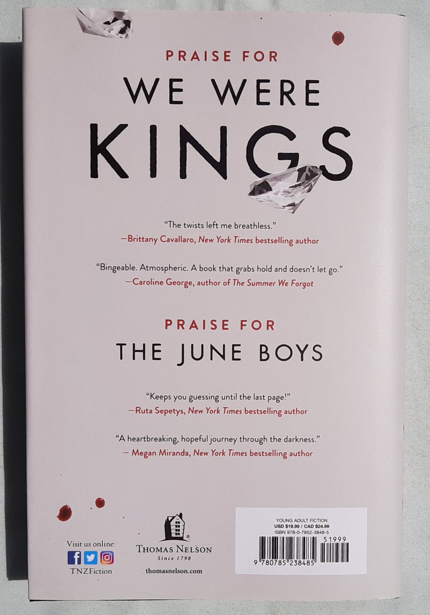 We Were Kings by Court Stevens (New, 2022, HC, 391 pages, Thomas Nelson)